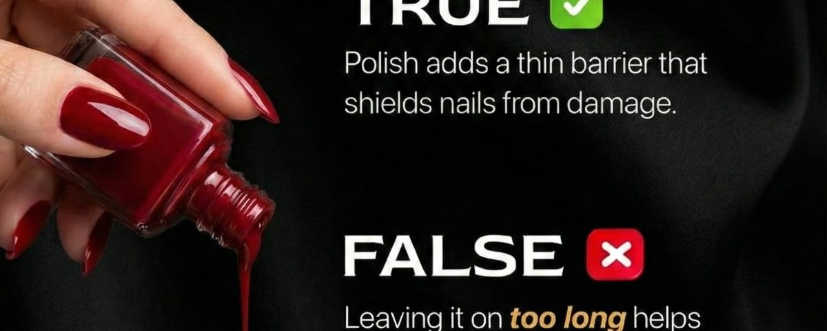 Colorful nail polish bottles arranged artistically.